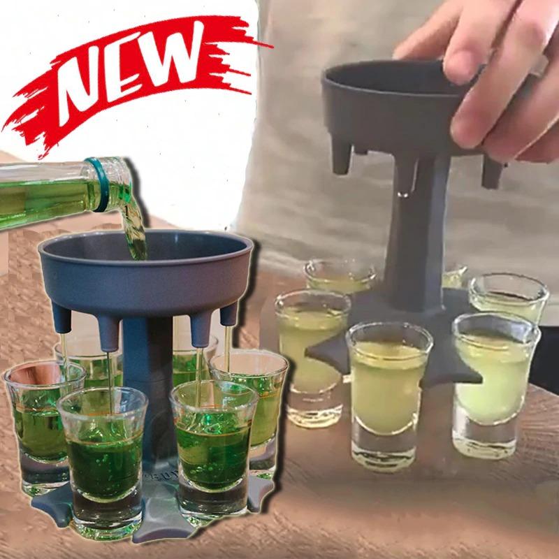 6 Shot Dispenser ( Cups included ) - shopnormad