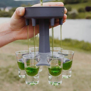 6 Shot Dispenser ( Cups included ) - shopnormad