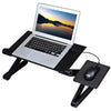 Adjustable ergonomic portable aluminum laptop desk - shopnormad